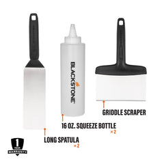 5 Piece Professional Griddle Toolkit